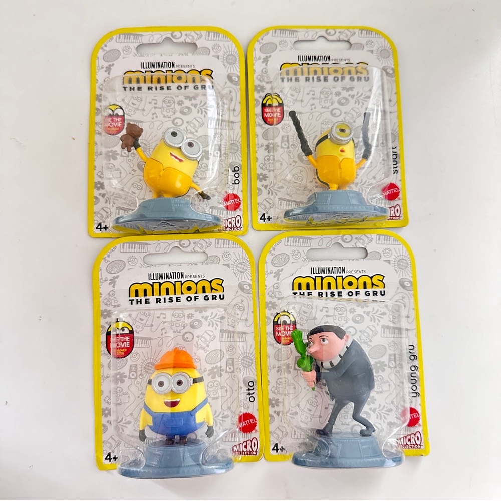 Illumination Minions The Rise Of Gru Micro Collection by Mattel